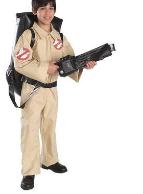 Kids Ghostbusters Jumpsuit Cosplay Costume Halloween Party
