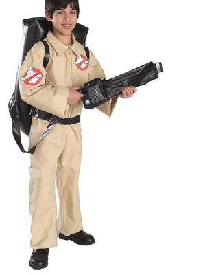 Kids Ghostbusters Jumpsuit Cosplay Costume Halloween Party