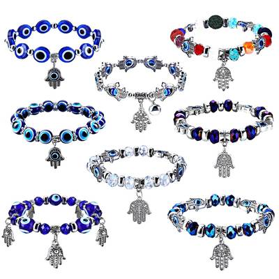 手链 blue Eye Resin Ball Bracelet women's bracelets 手串