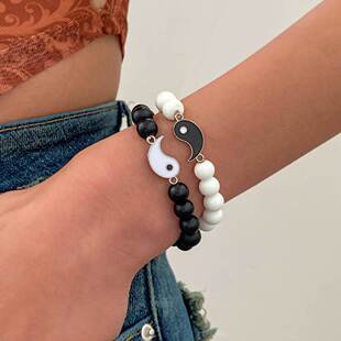 beaded Friends Hand String ancient Style Couple Bracelet手串