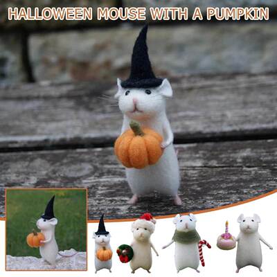 No Finish 2022 Halloween Hallowmas Christmals Mouse Mice wit