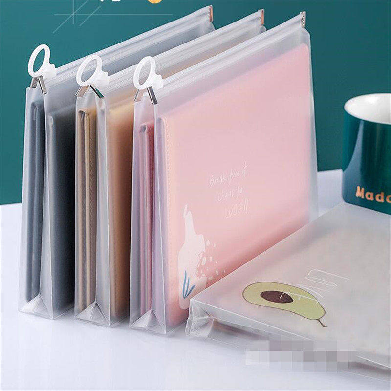 B5 A4 A5 A6 Transparent Document Bag Office File Holder Scho