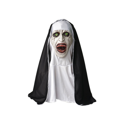 Female Mask Halloween Scary Makeup Mask Headcover万圣节面具