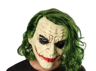 Joker Mask Halloween Dark Knight Joker Costume Latex Scary