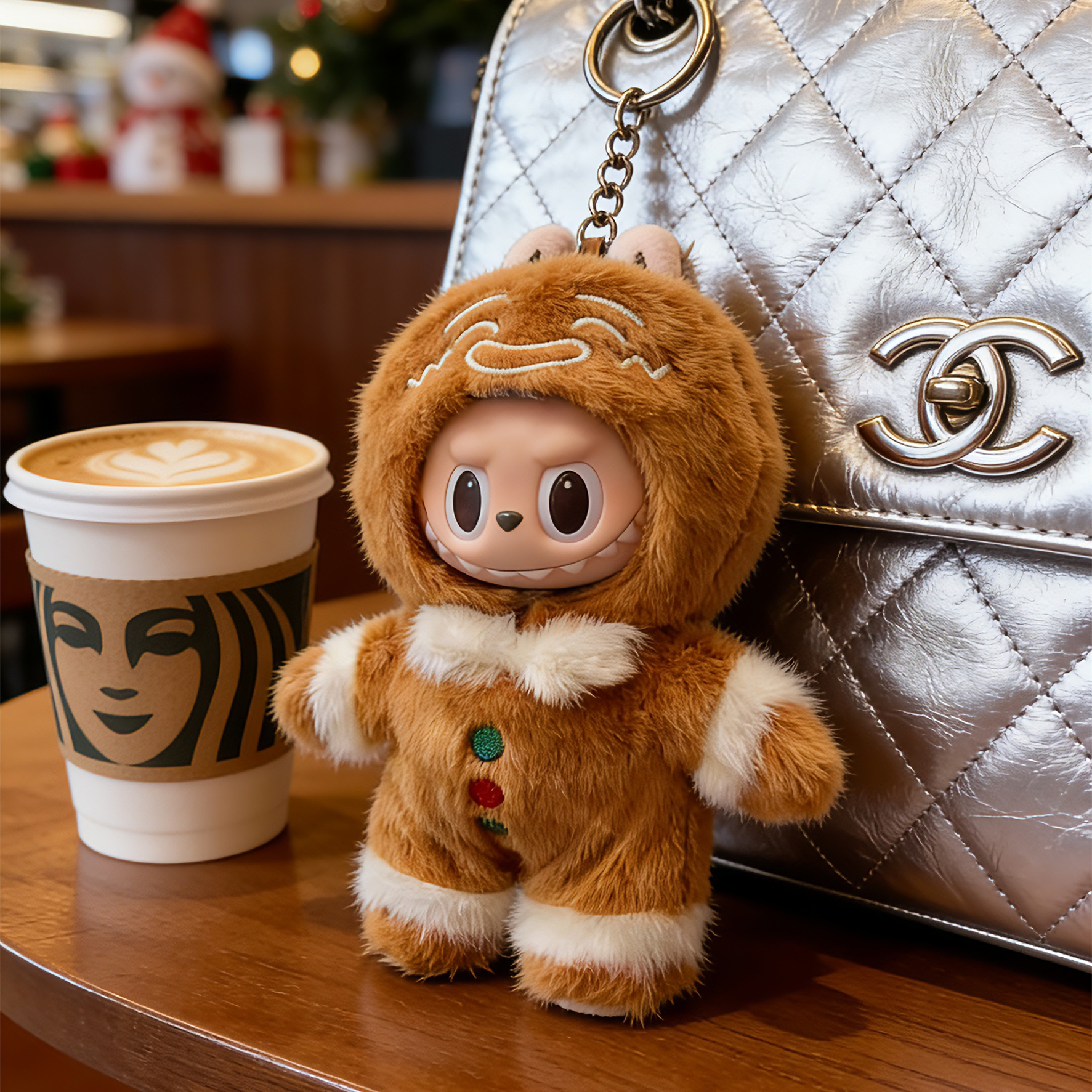 【暖冬限定】labubu娃衣一二三代通用拉布布衣服换装毛绒圣诞礼物