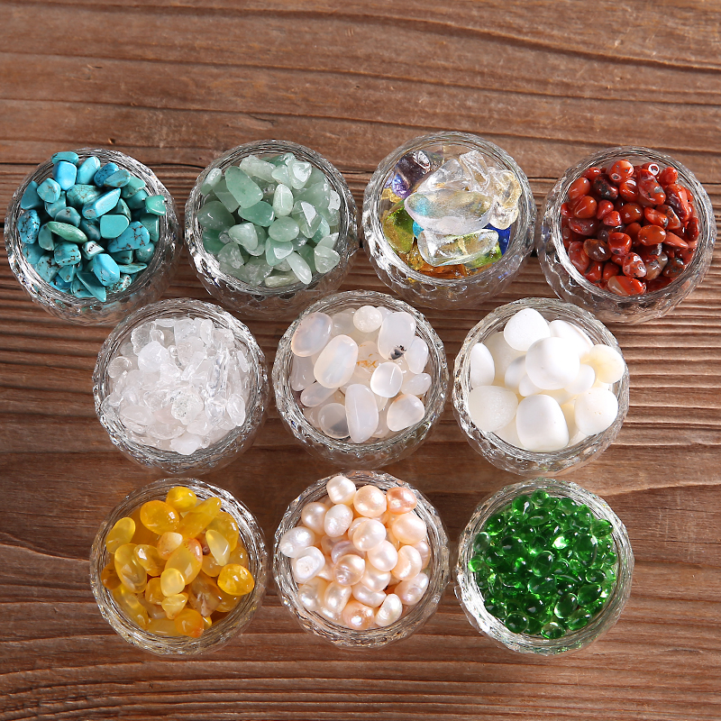 水晶修曼扎黄玛瑙珍珠七宝石混搭