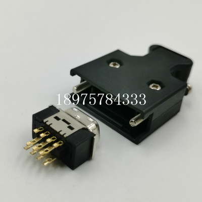 MDR SCSI14P SM14J连接器 西门子伺服驱动器侧插头 6FX2003-0SB14