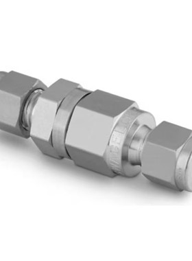 SS-CHS8-1 世伟洛克卡套管接头6000 psig (413 bar)单向阀1/2 in.