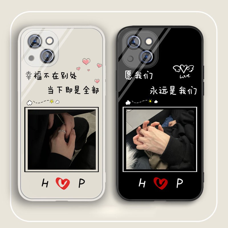 原创新款情侣手机壳定制任意型号