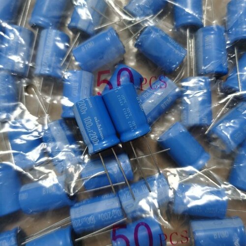 200V100UF 16X25 尼吉康BT 耐高温125度 原装电解电容 100UF200V