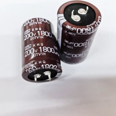 200V1800UF 30X45 黑金刚KMQ系列 原装牛角电解电容 1800UF 200V