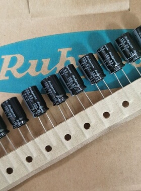 100V82UF 10X16 日本红宝石ZLJ 高频低阻 原装电解电容 82UF 100V