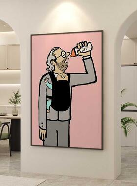 JeanJulli化妆室挂画画