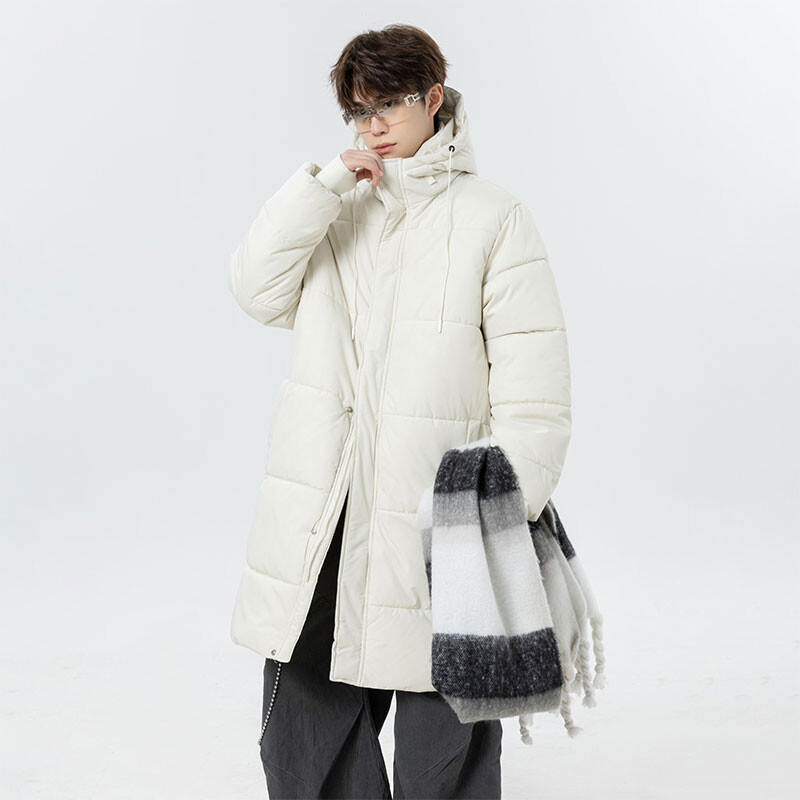 三防连帽中长款棉服男工装保暖加厚户外棉衣M8804(棉衣)特P75