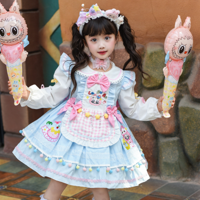 女童洛丽塔公主裙2025新款