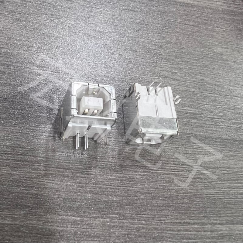 原装FCI 61729-0021BLF USB2.0 TypeB型打印机接口母座4POS 2.5mm