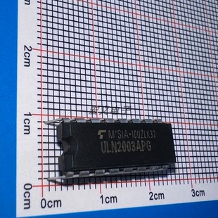 ULN2003 APG驱动芯片DIP16直插达林顿晶体管阵列