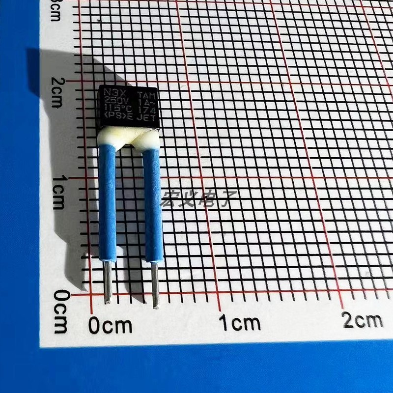 进口田村TAM熔断器N3X温度保险丝 1A 115度 250V TAMURA