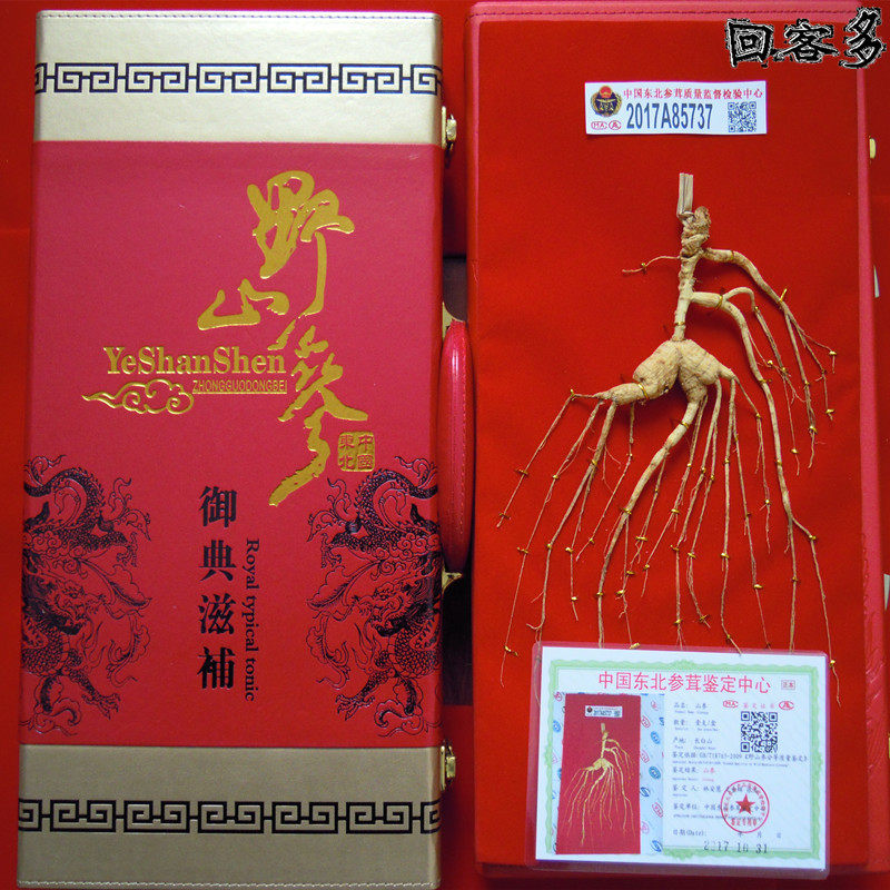 林下参吉林人参长白山东北特产山参礼盒林下参送礼