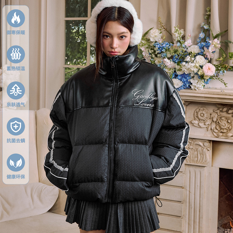 HACR美式复古立领棉服