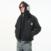 底特律工装 harshandcruel cleanfit美式 洗水微破坏复古夹克