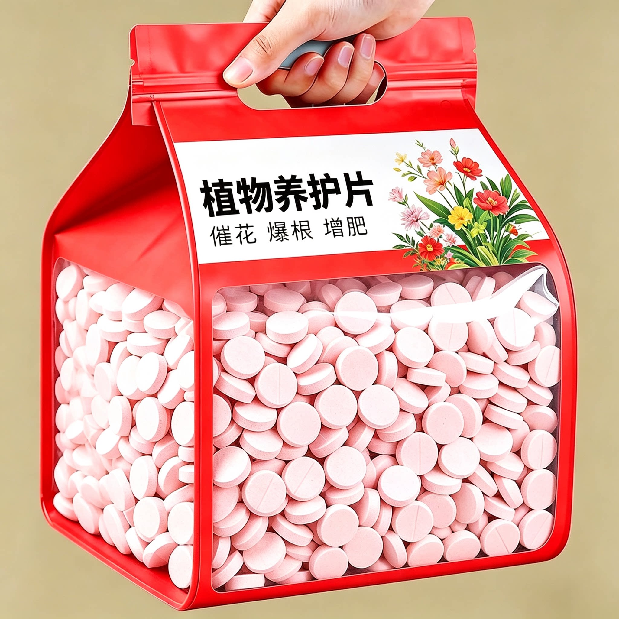 家用绿植花卉缓释营养片蹭蹭涨