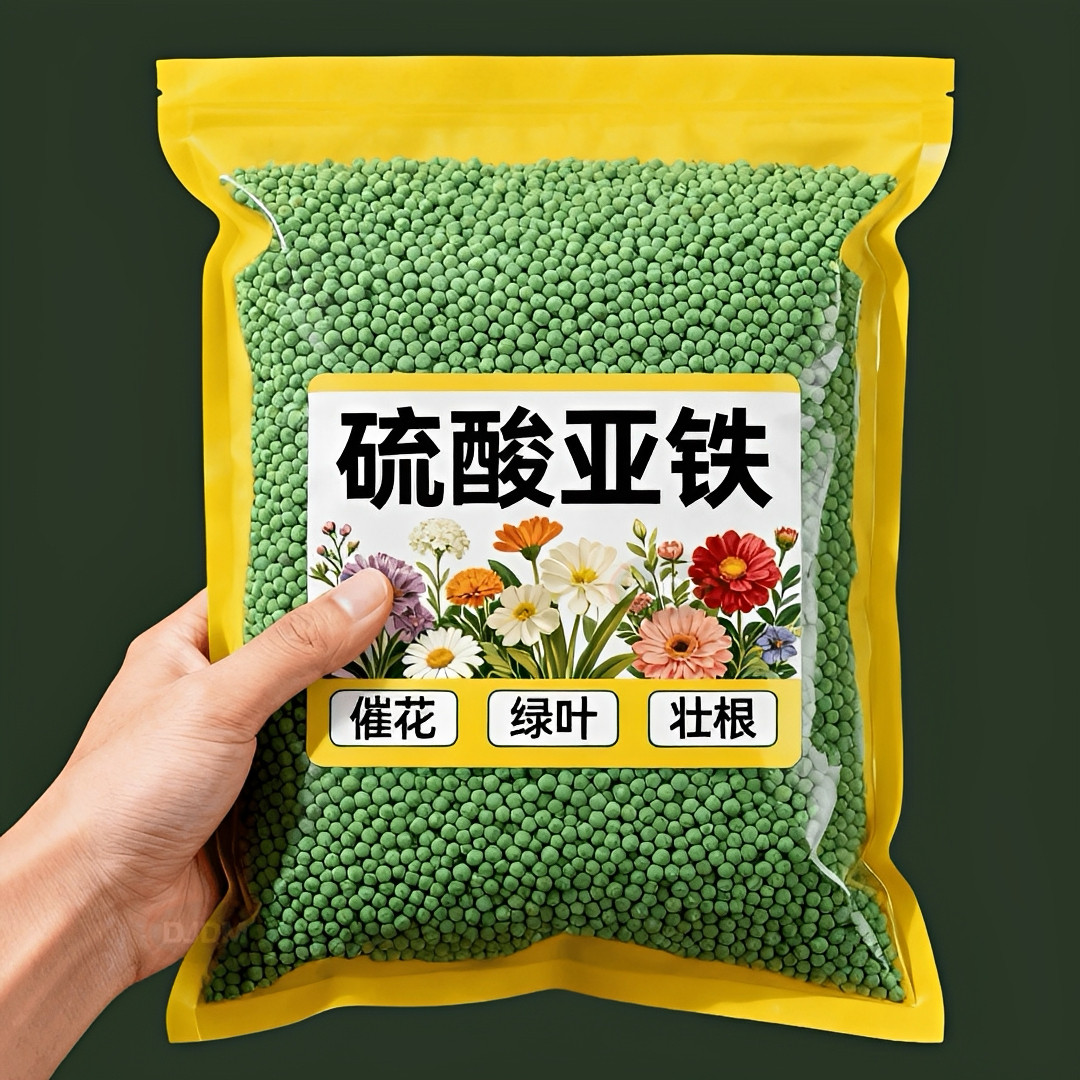 硫酸亚铁养花专用酸性土壤通用型养花防黄叶植物果树铁树水溶补铁