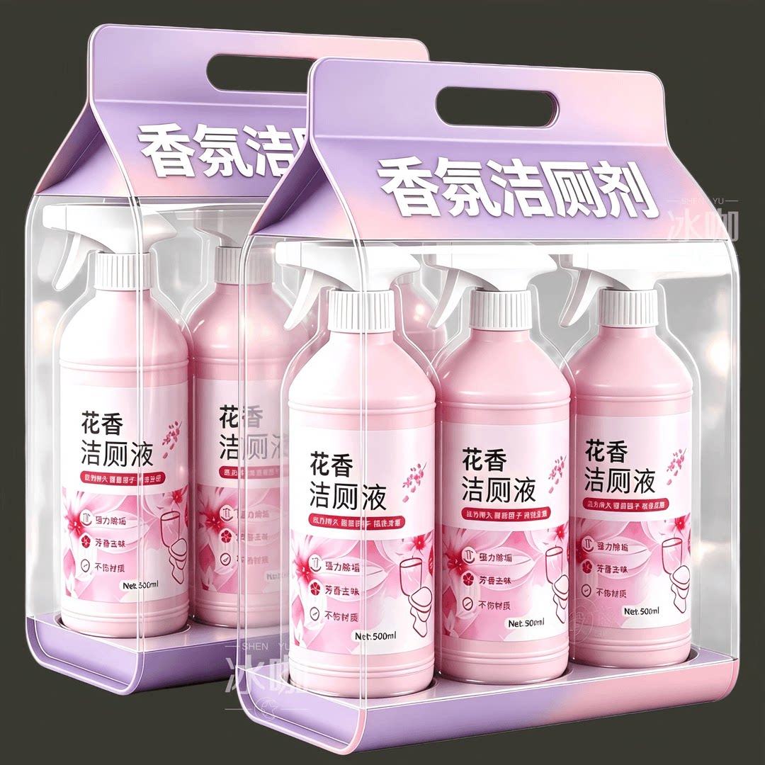 花香强力除垢除臭洁厕液
