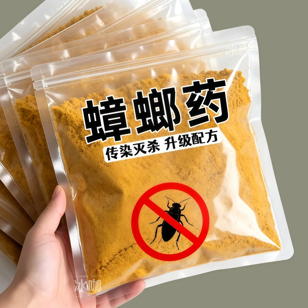 强效杀蟑粉【连环传染】配方升级