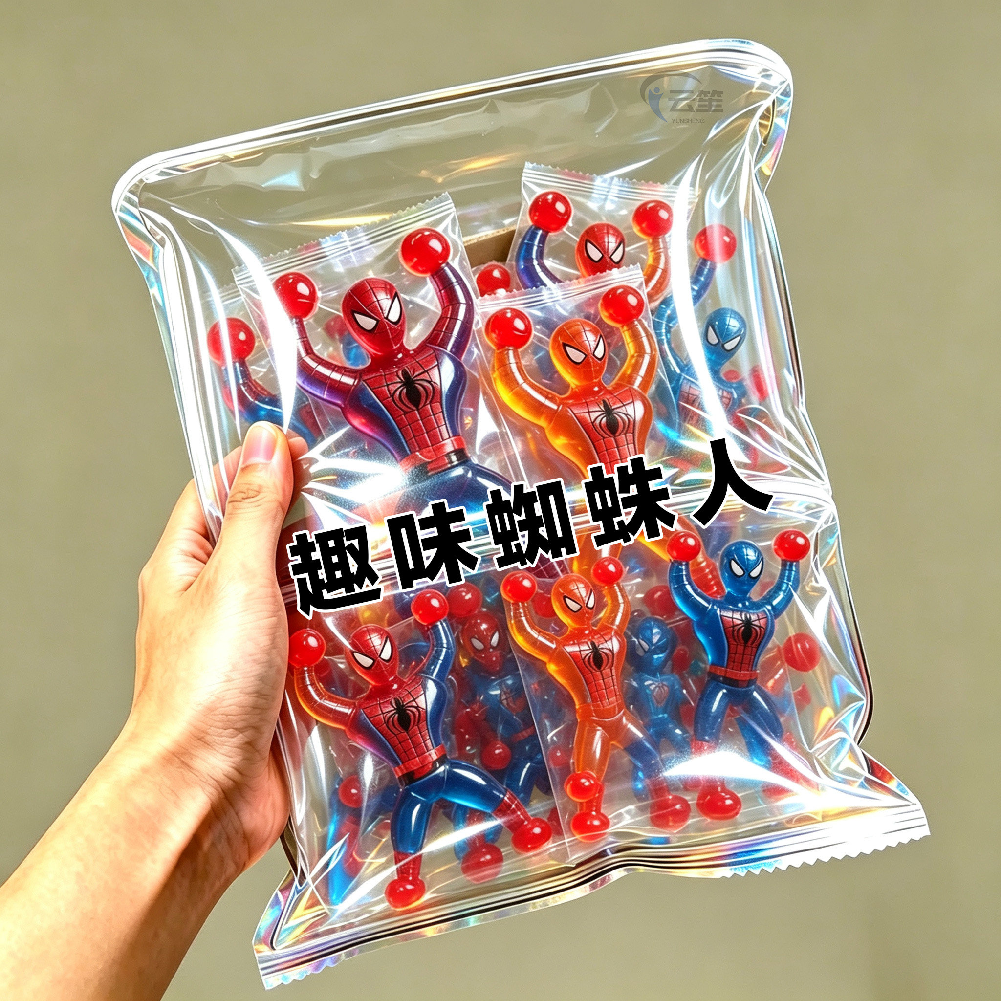 大号粘墙蜘蛛人整蛊玩具