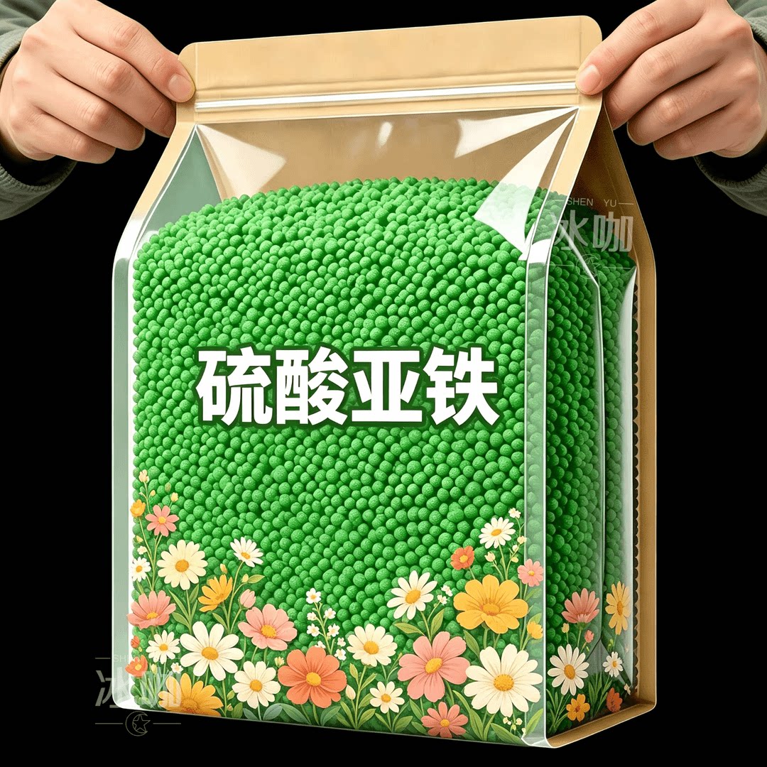 硫酸亚铁养花补铁防黄叶绿植用肥