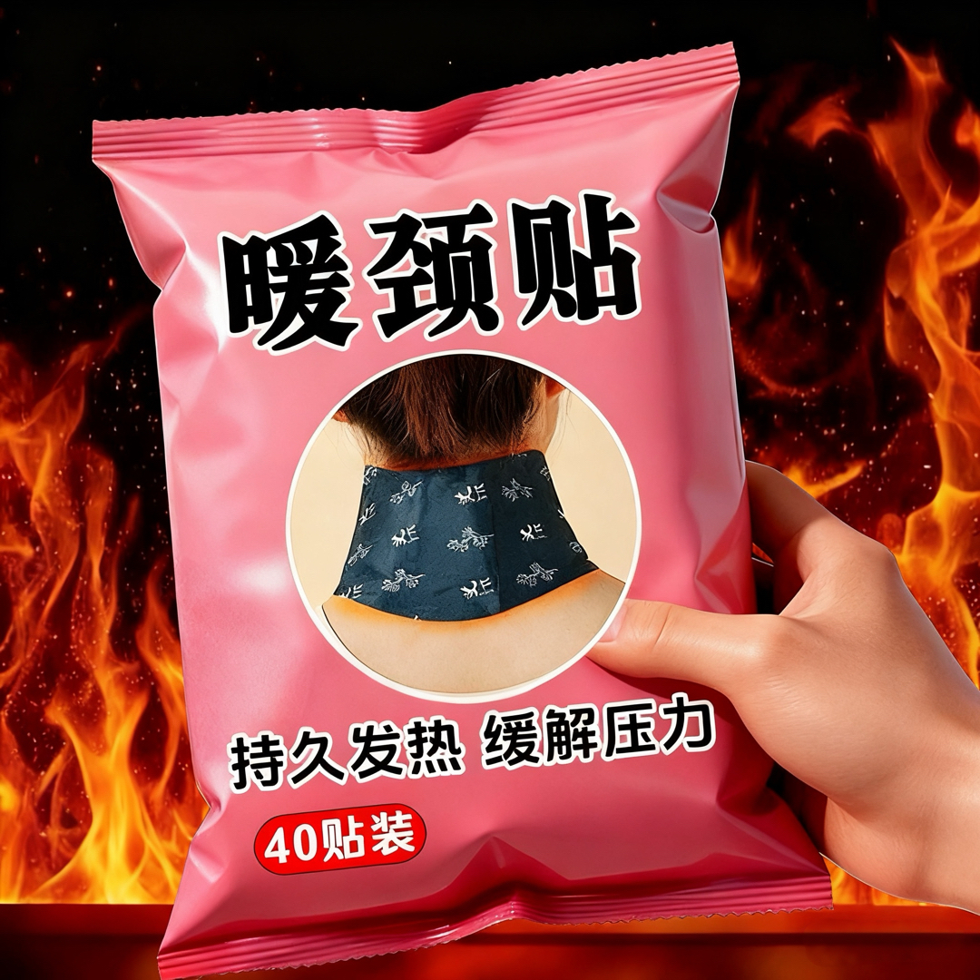 颈椎舒服了【蒸汽护颈】持续发热