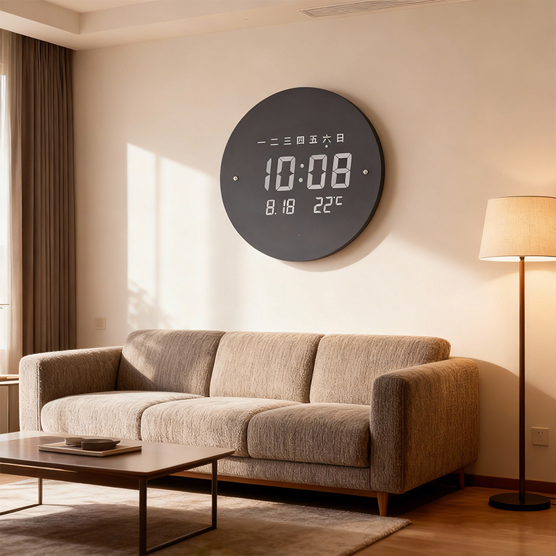 客厅家用充电款LED电子挂钟