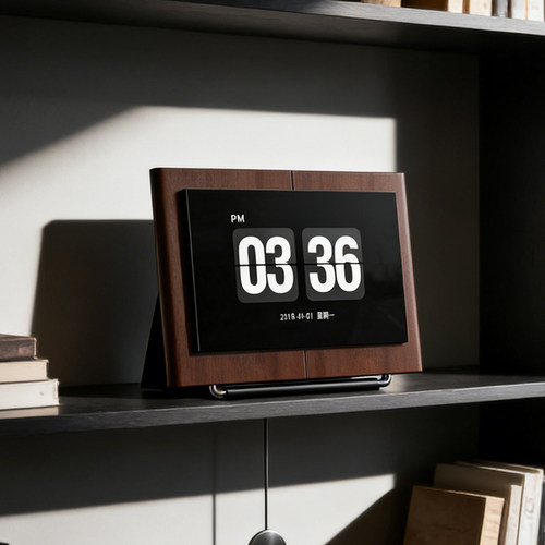 蓝牙音箱时钟浮歌词创意时钟