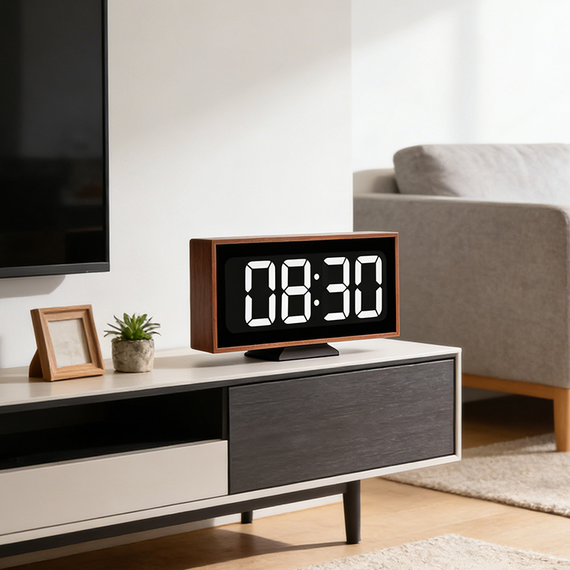 LED大屏数字时钟客厅家用