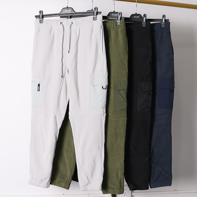 冬季工装风多口袋抓绒裤男女束脚裤双面绒保暖加厚休闲裤,户外/登山/野营/旅行用品,抓绒裤,淘宝优惠券,粉丝福利购,淘宝优惠卷