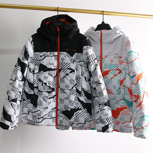 户外滑雪衣女 防风防水夹棉加厚保暖透气单双板滑雪衣裤登山服j24