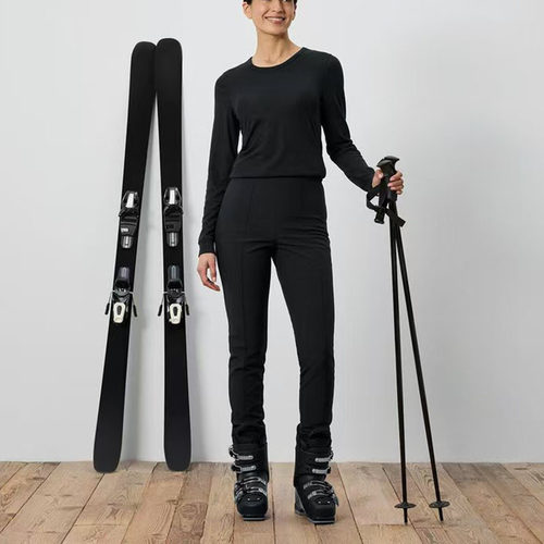 3000防水极简风加绒保暖软壳裤