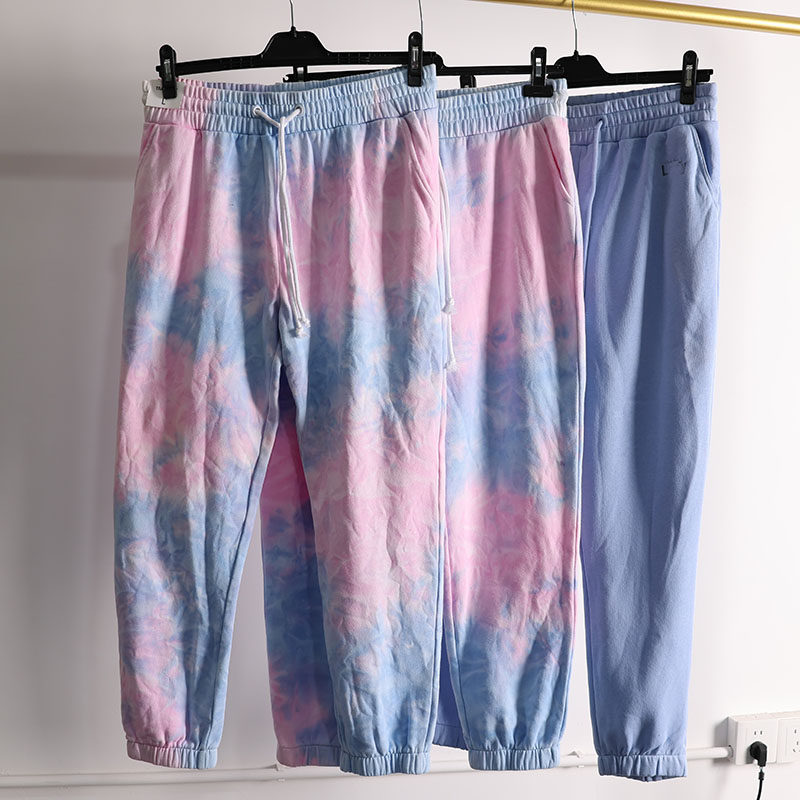 春秋运动卫裤女 扎染加绒保暖束口裤 吸汗透气松紧腰卫裤,女装/女士精品,卫裤,淘宝优惠券,粉丝福利购,淘宝优惠卷