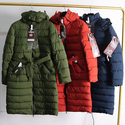 保暖棉衣防风防水抗寒系带修身