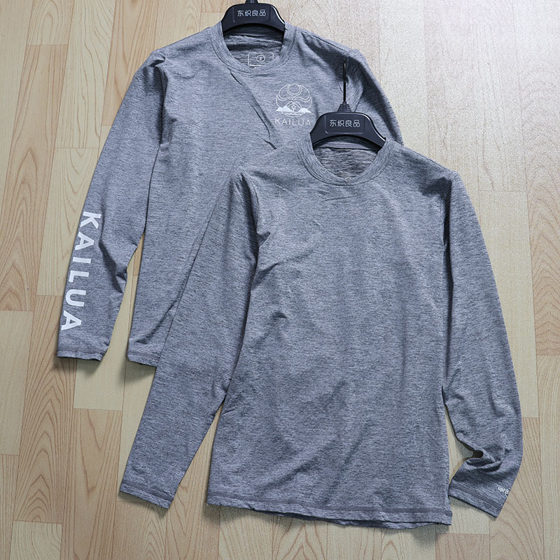 运动长袖打底外穿纯色百搭