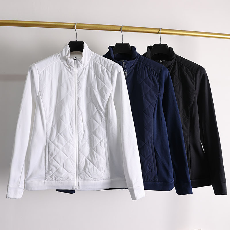 轻量薄款立领拉链高尔夫外套女 加绒保暖防风夹克外套百搭修身b93,运动服/休闲服装,高尔夫球服,淘宝优惠券,粉丝福利购,淘宝优惠卷