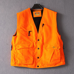 户外猎装 钓鱼马甲 马夹男 马甲 坎肩F11 加绒加厚防风防水工装 大码