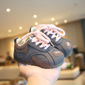 宝宝勃肯鞋 潮牌复古婴幼儿女童皮鞋 学步鞋 男童运动鞋 秋冬新款 韩版