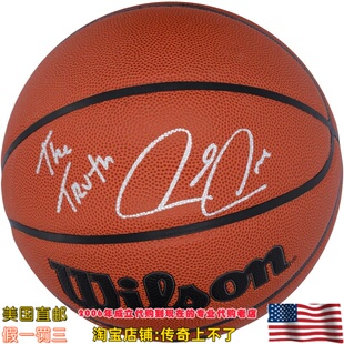 美国代购 凯尔特人 皮尔斯 亲笔签名带铭文Fanatics认证 亲签篮球