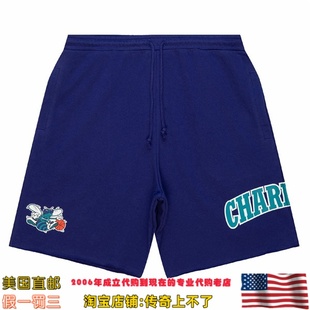 美国代购 夏洛特黄蜂队 Mitchell Ness Game Day FT 运动球裤