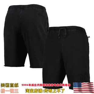 美国直邮 76人 MitchellNess French Terry Tonal Fleece运动球裤