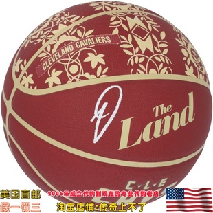 美国代购 骑士队 米切尔 亲笔签名 亲签 威尔胜篮球 Fanatics认证