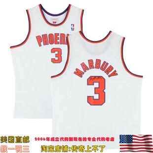 美国代购 太阳队 马布里 亲笔签名 球迷版 Fanatics认证 亲签球衣