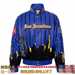 美国直邮 Jeff Hamilton 汉密尔顿 2025 NBA全明星限量刺绣皮夹克